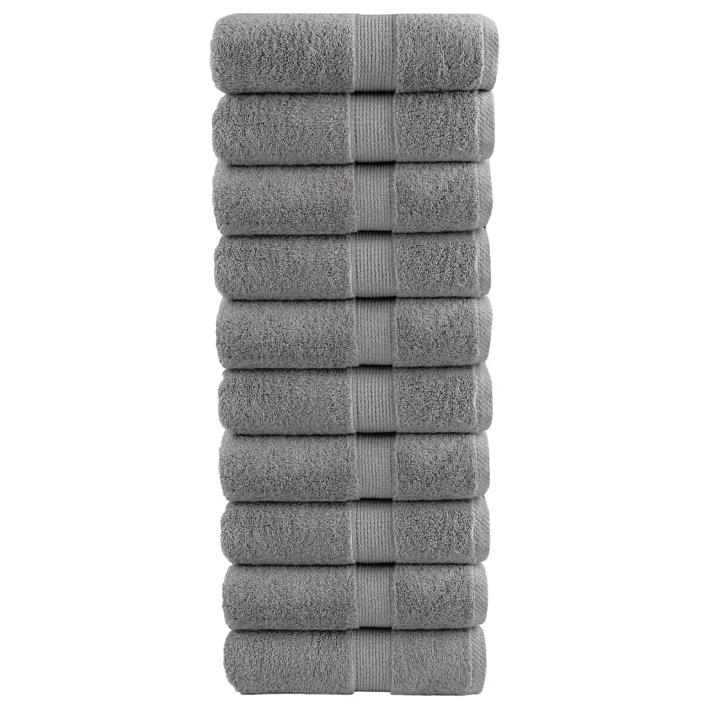 Gastendoekjes Solund 600 G/M² Grijs 10 30 x 30 cm