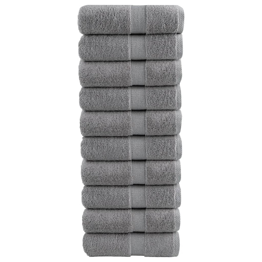 Gastendoekjes Solund 600 G/M² Grijs 10 30 x 30 cm