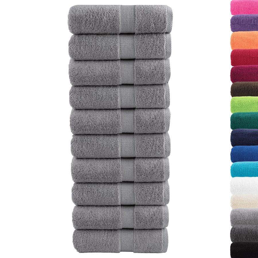 Gastendoekjes Solund 600 G/M² Grijs 10 30 x 30 cm