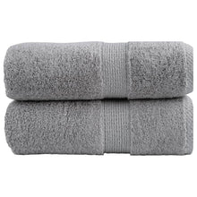 Gastendoekjes Solund 2 St 600 G/M² 30X50 Cm Grijs Goud