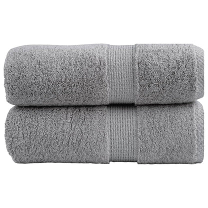 Gastendoekjes Solund 2 St 600 G/M² 30X50 Cm Grijs Goud