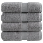 Guest towels SOLUND 4 pcs 600 gsm 30x50 cm grey