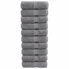 Guest towels SOLUND 10 pcs 600 gsm 30x50 cm grey