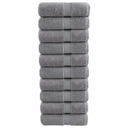 Guest towels SOLUND 10 pcs 600 gsm 30x50 cm grey