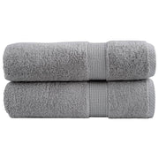 Towels SOLUND 2 pcs 600 gsm 50x100 cm grey