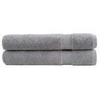 Towels SOLUND 2 pcs 600 gsm 100x200 cm grey