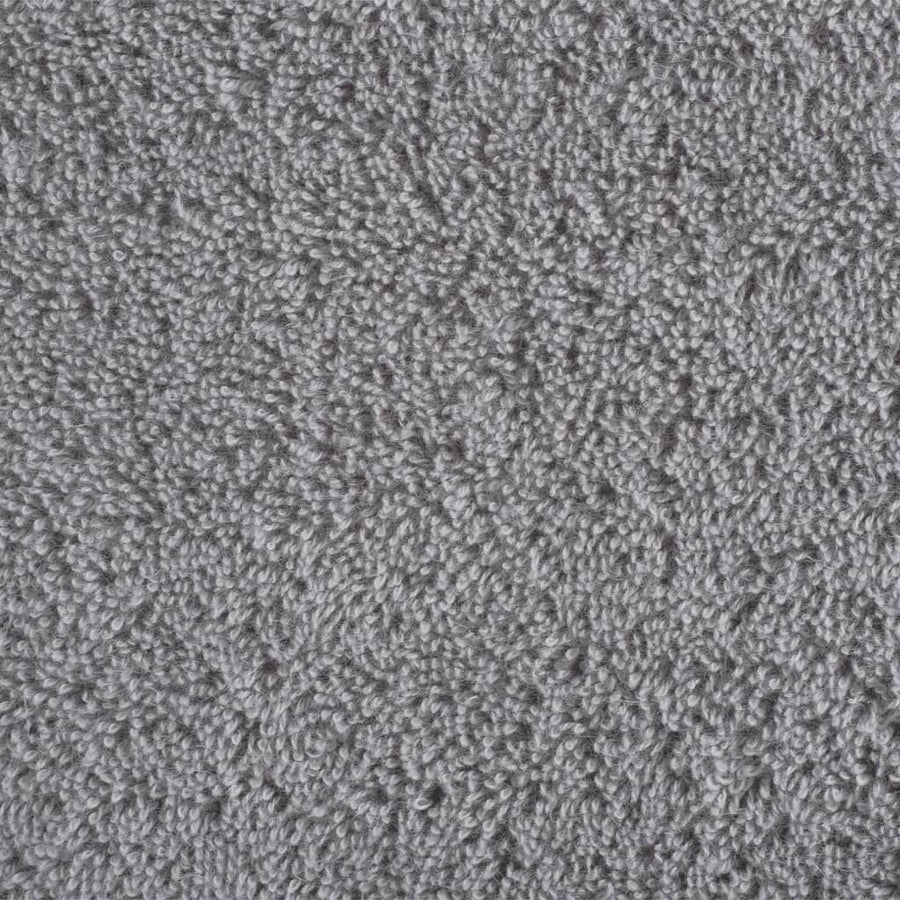 Handdoeken 4 st 600 g/m² 100x200 cm 100% katoen grijs