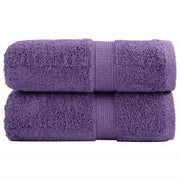 Premium washcloths SOLUND 2 pcs purple 30x30 cm 600 g/m2