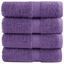 Gastendoekjes Solund 600 G/M² Paars 4 30 x 30 cm