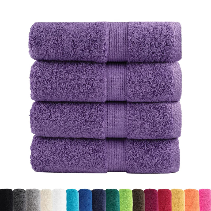 Gastendoekjes Solund 600 G/M² Paars 4 30 x 30 cm