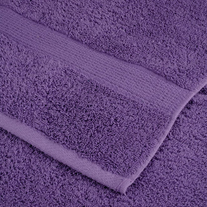 Washandjes 10 st 600 g/m² 30x30 cm 100% katoen paars