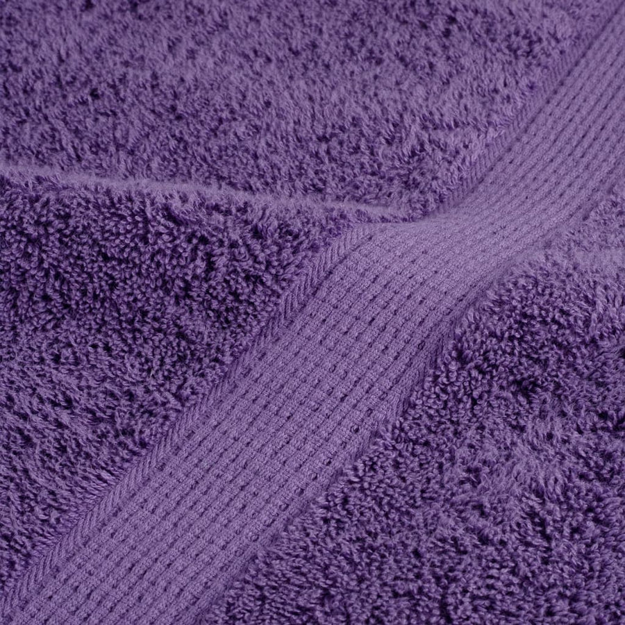 Washandjes 10 st 600 g/m² 30x30 cm 100% katoen paars