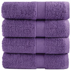 Gastendoekjes SOLUND 4 st 30x50 cm paars