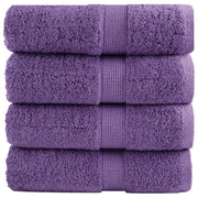 Guest towels SOLUND 4 pcs 600 gsm 30x50 cm purple