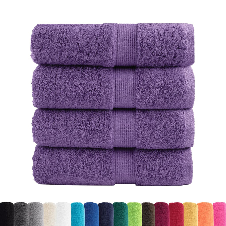 Gastendoekjes Solund 600 G/M² Paars 4 30 x 50 cm