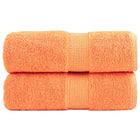 Premium washcloths SOLUND 2 pcs orange 30x30 cm 600 g/m2