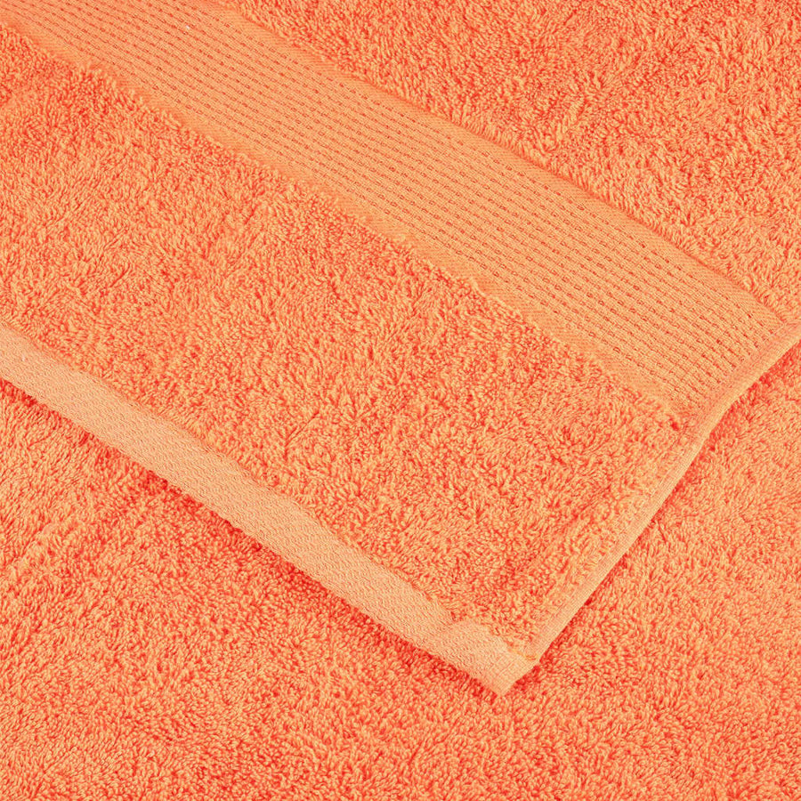 Washandjes 2 st 600 g/m² 30x30 cm 100% katoen oranje