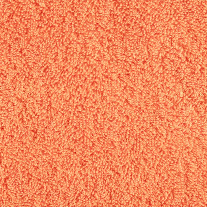 Washandjes 10 st 600 g/m² 30x30 cm 100% katoen oranje