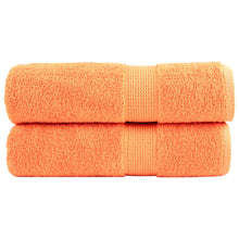 Badhanddoeken Solund 600 G/M² Oranje Orange 2 70 x 140 cm
