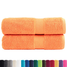 Badhanddoeken Solund 600 G/M² Oranje Orange 2 70 x 140 cm