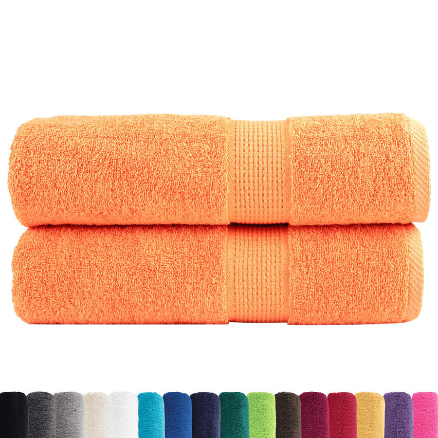 Badhanddoeken Solund 600 G/M² Oranje Orange 2 70 x 140 cm