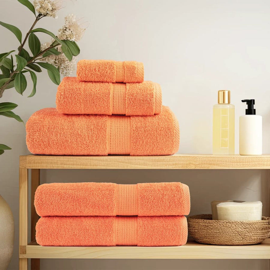 Badhanddoeken Solund 600 G/M² Oranje Orange 2 70 x 140 cm