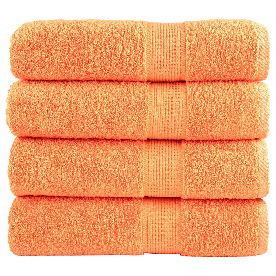 Badhanddoeken Solund 600 G/M² Oranje Orange 4 70 x 140 cm