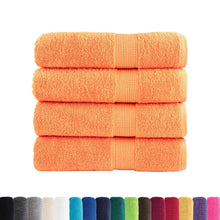 Badhanddoeken Solund 600 G/M² Oranje Orange 4 70 x 140 cm