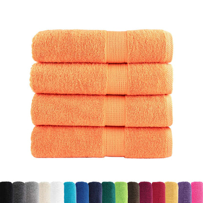 Badhanddoeken Solund 600 G/M² Oranje Orange 4 70 x 140 cm