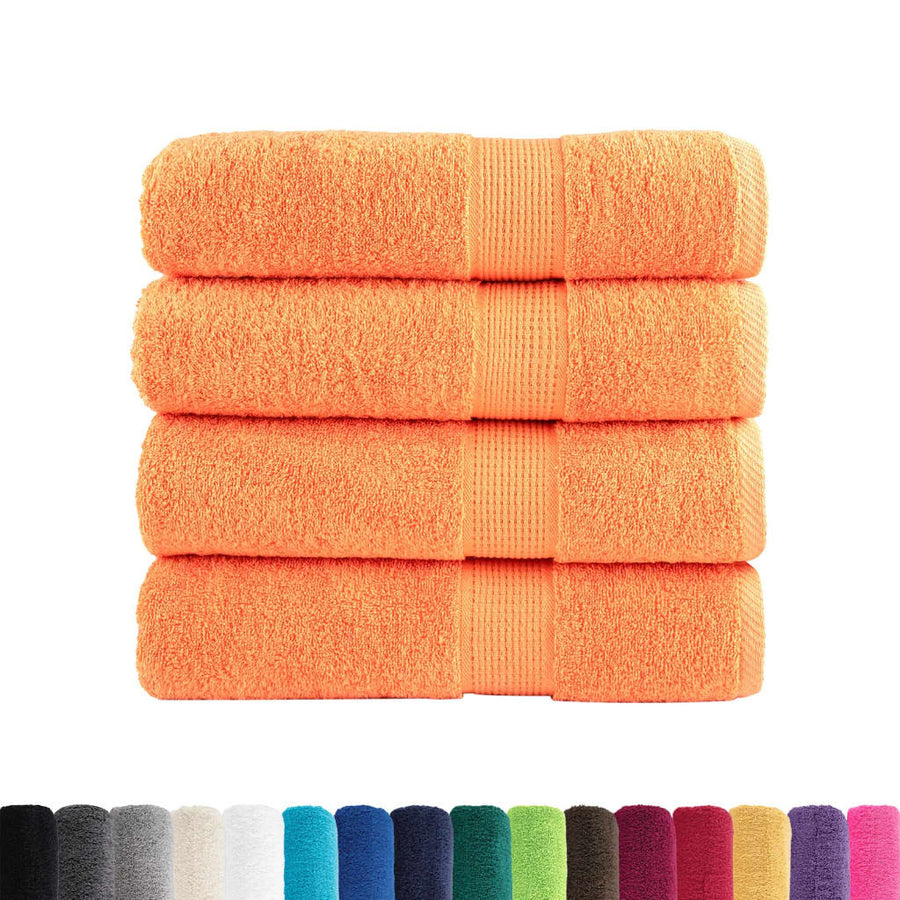Badhanddoeken Solund 600 G/M² Oranje Orange 4 70 x 140 cm