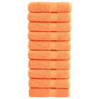 Badhanddoeken SOLUND 10 st 70x140 cm oranje