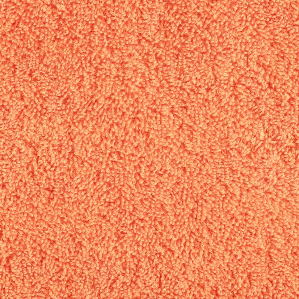 Badhanddoeken Solund 600 G/M² Oranje Orange 10 70 x 140 cm