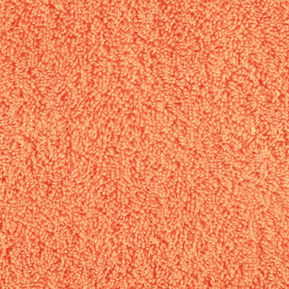 Handdoeken 10 st 600 g/m² 100x200 cm 100% katoen oranje