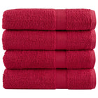 Bath Towels SOLUND 4 pcs 600 gsm 100x150 cm