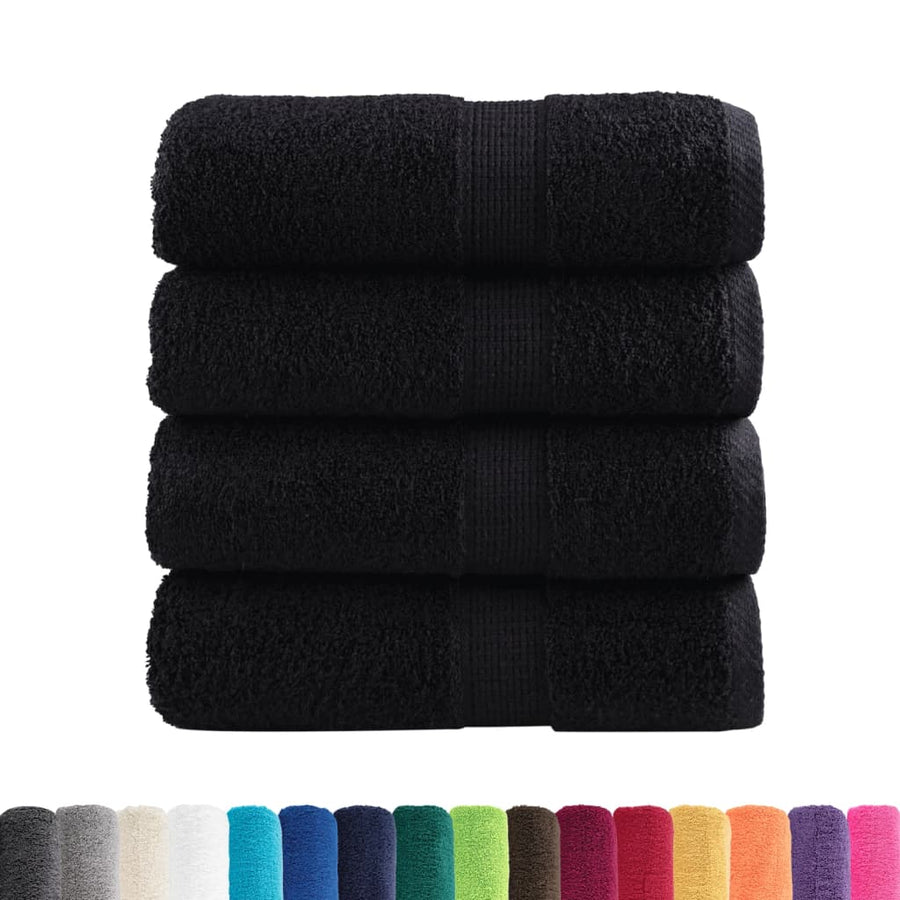 Gastendoekjes Solund 600 G/M² Zwart 4 30 x 30 cm