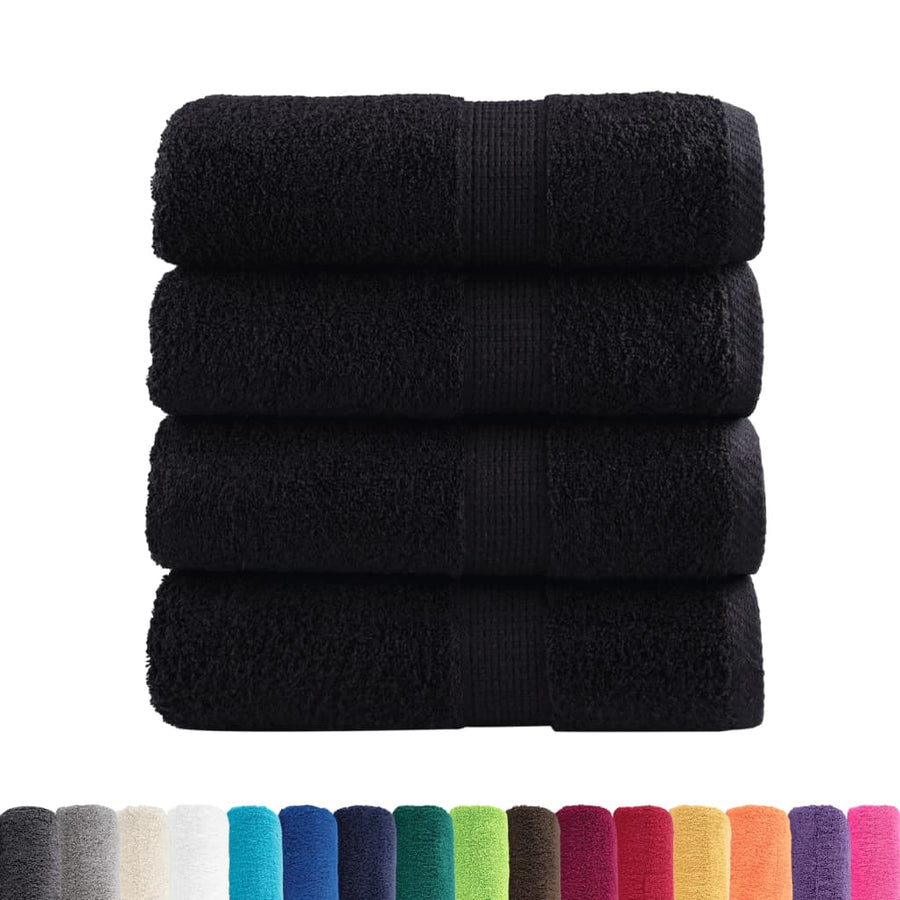 Gastendoekjes Solund 600 G/M² Zwart 4 30 x 50 cm