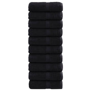 Guest Towels SOLUND 10 pcs 600 gsm 30x50 cm black