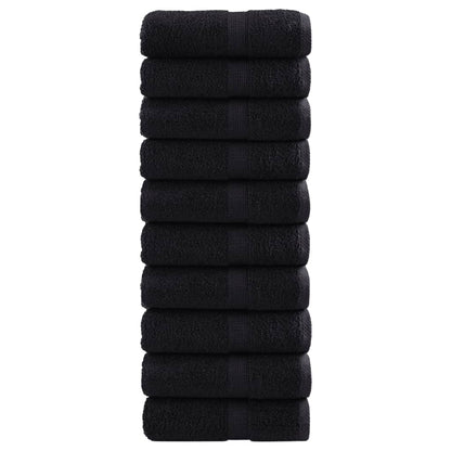 Gastendoekjes Solund 10 St 600 G/M² 30X50 Cm Zwart Blauw