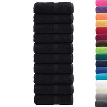 Gastendoekjes Solund 10 St 600 G/M² 30X50 Cm Zwart Blauw