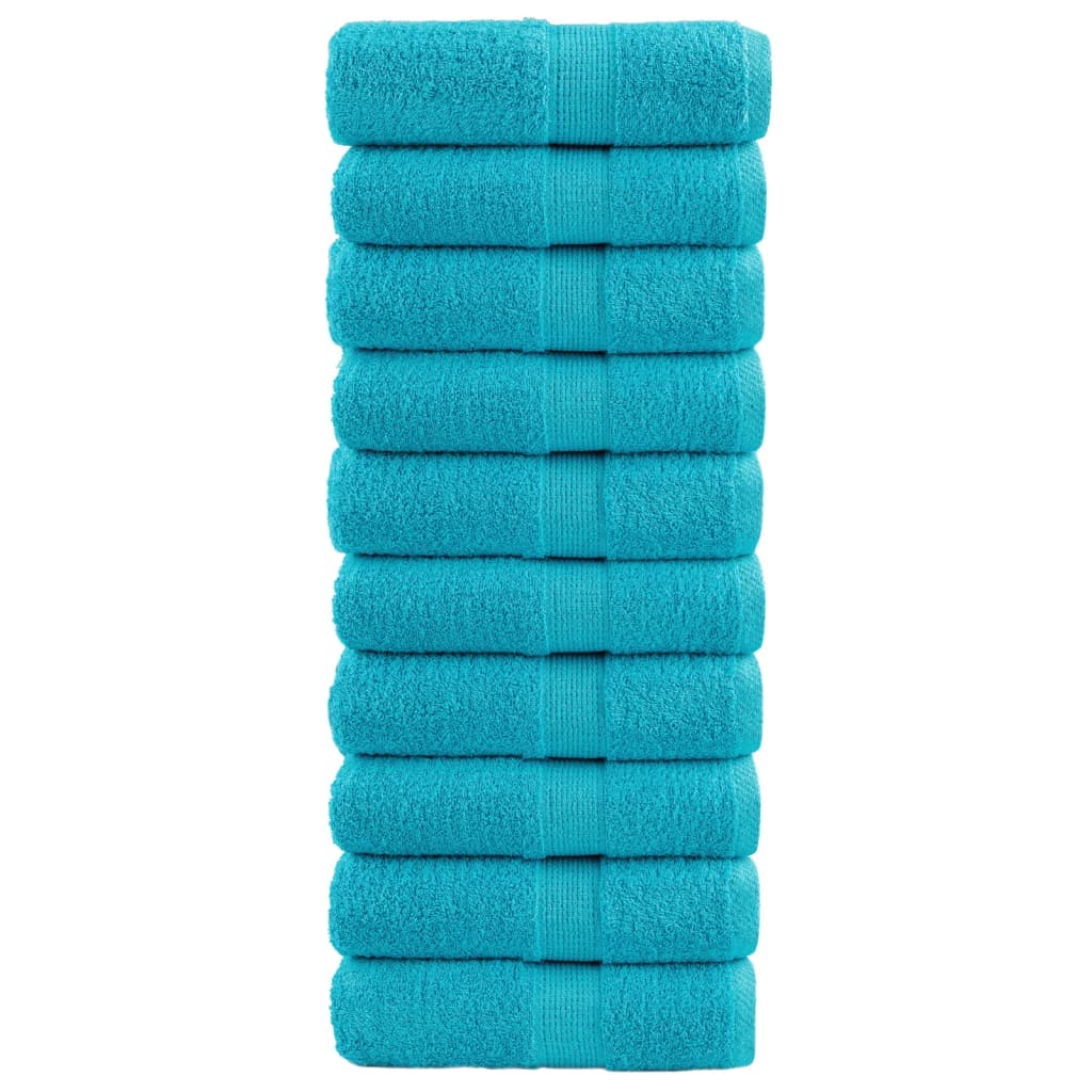 Gastendoekjes Solund 600 G/M² Turquoise 10 30 x 30 cm