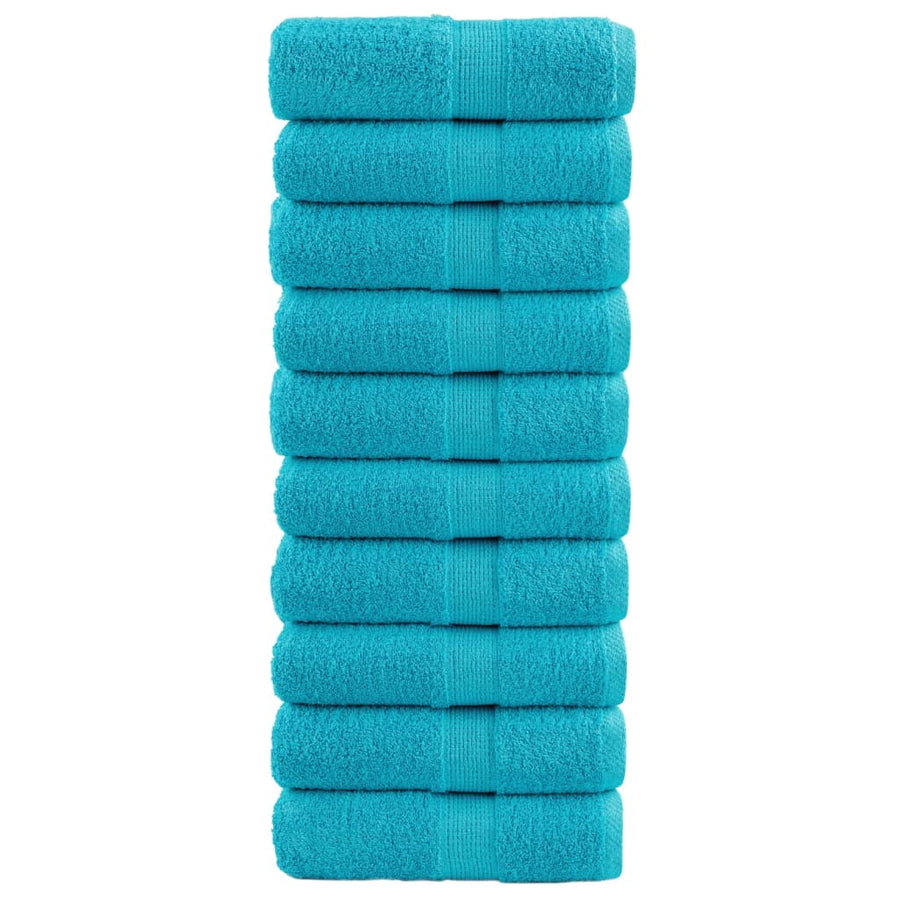 Gastendoekjes Solund 600 G/M² Turquoise 10 30 x 30 cm