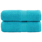 Guest towels SOLUND 2 pcs 600 gsm 30x50 cm turquoise