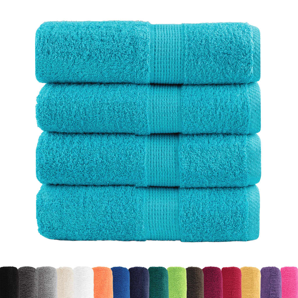 Gastendoekjes Solund 600 G/M² Turquoise 4 30 x 50 cm