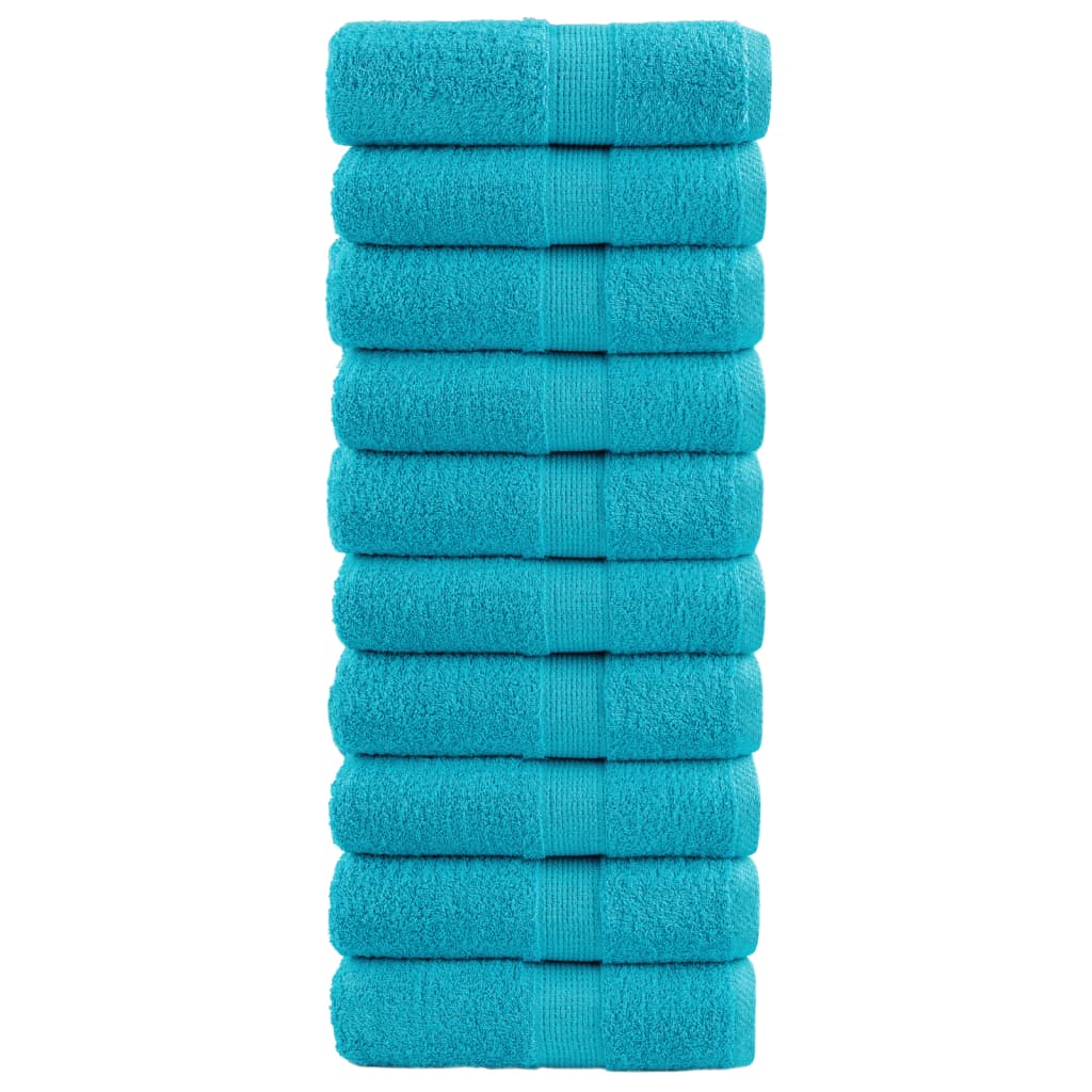 Gastendoekjes Solund 600 G/M² Turquoise 10 30 x 50 cm