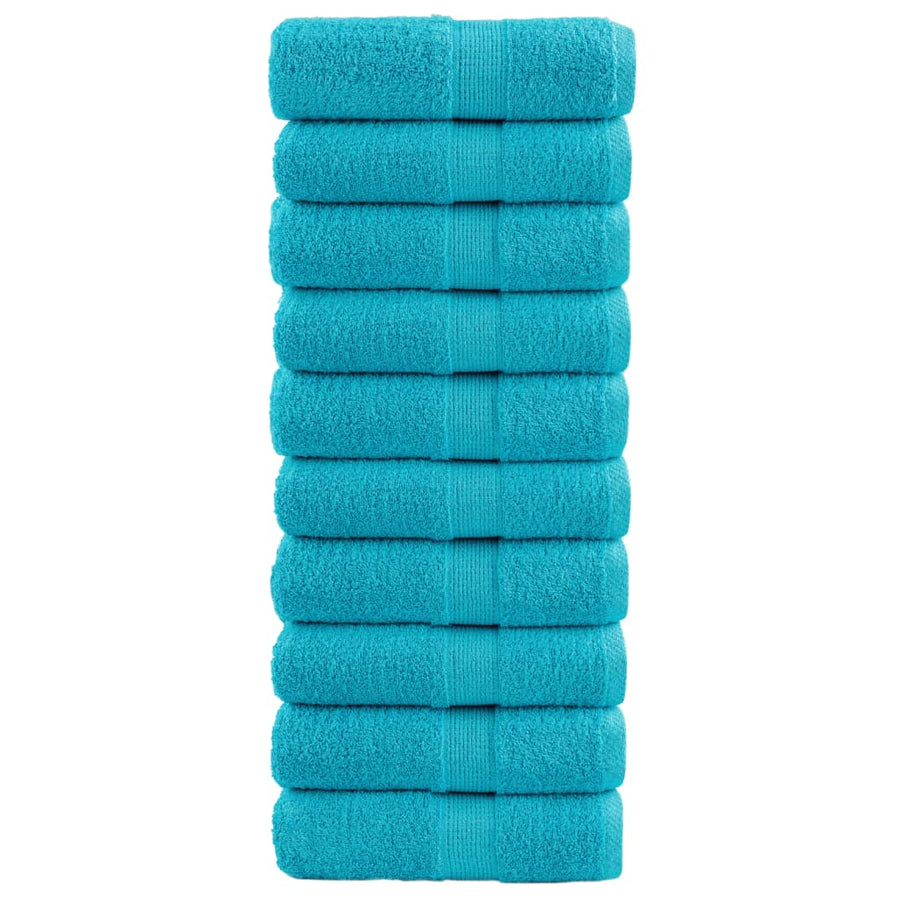 Gastendoekjes Solund 600 G/M² Turquoise 10 30 x 50 cm