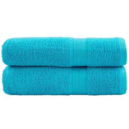 Badhanddoeken SOLUND 2 st 600 g/m² 70x140 cm turquoise