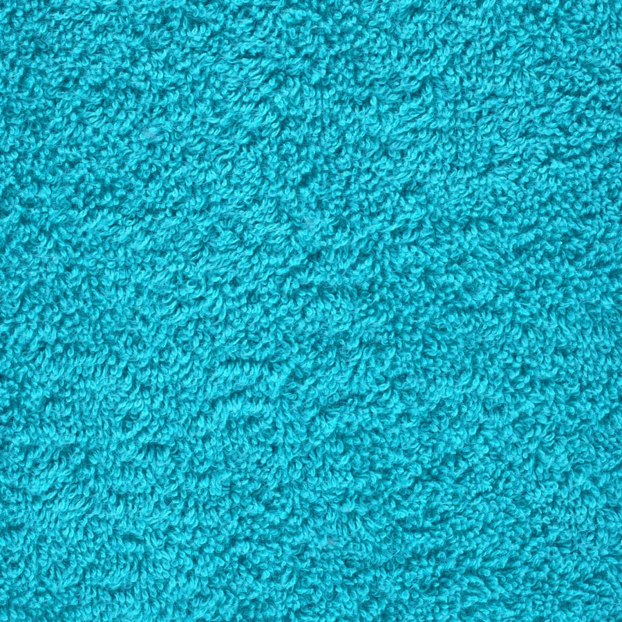Badhanddoeken 10 st 600 g/m² 70x140 cm 100% katoen turquoise