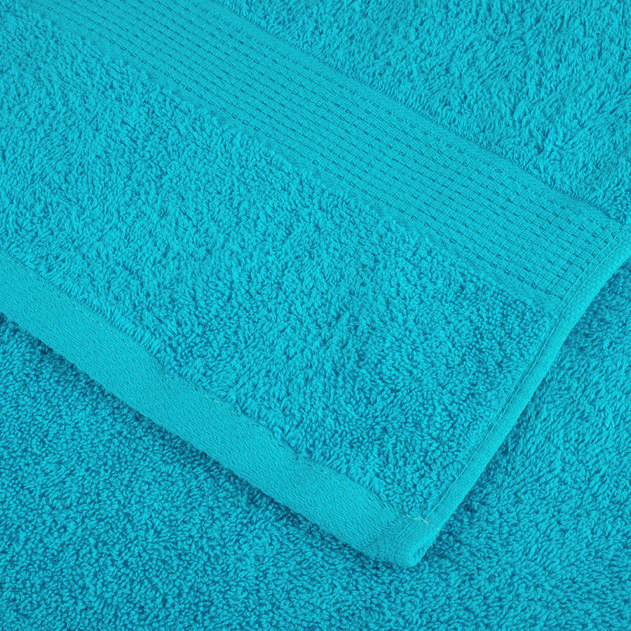 Saunadoeken SOLUND 2 st 600 g/m² 80x200 cm turquoise