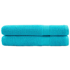 Badhanddoeken SOLUND 2 st 600 g/m² 100x200 cm turquoise