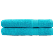 Badhanddoeken SOLUND 2 st 600 g/m² 100x200 cm turquoise